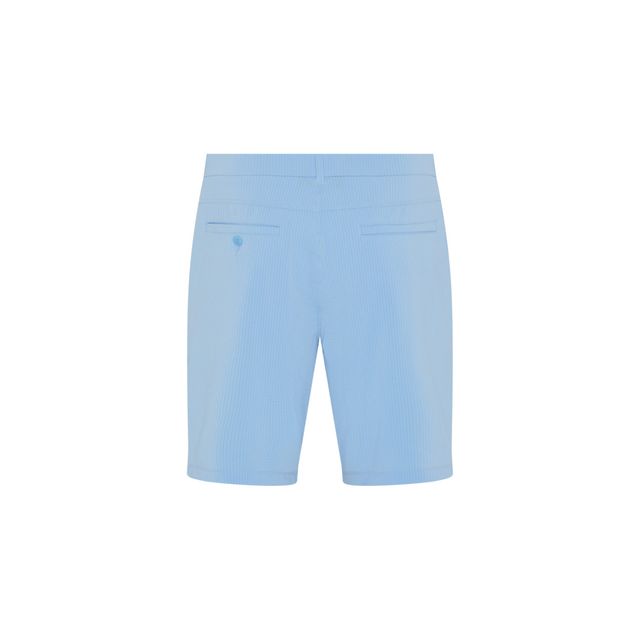 Original Penguin Mens FF 9" Seersucker Shorts - Baby Blue Jay