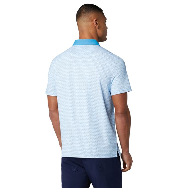 Original Penguin Mens Pete´s Tee Time Polo Shirt -  Malibu Blue