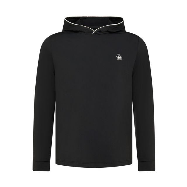 Original Penguin Mens LS Performance Earl Hoodie - Caviar