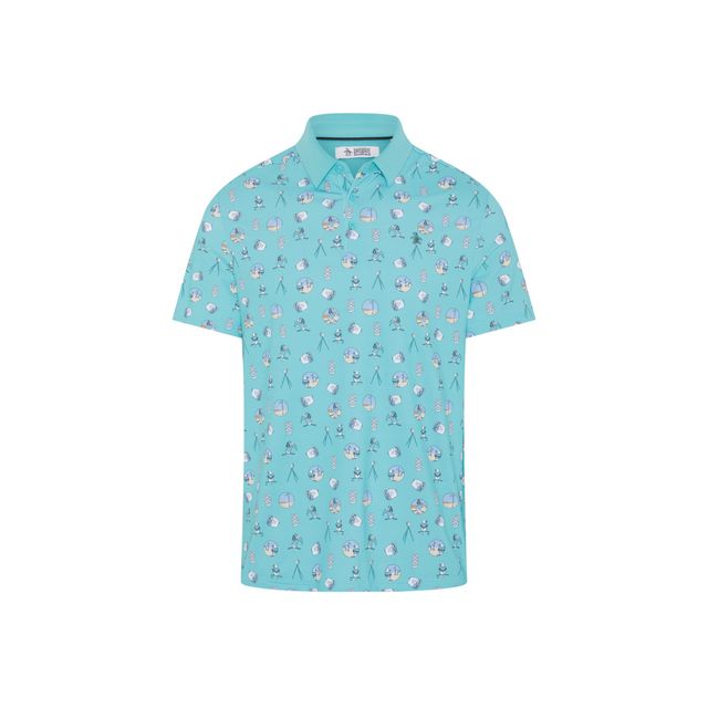 Original Penguin Pete´s Range Finder Polo - Blue Radience