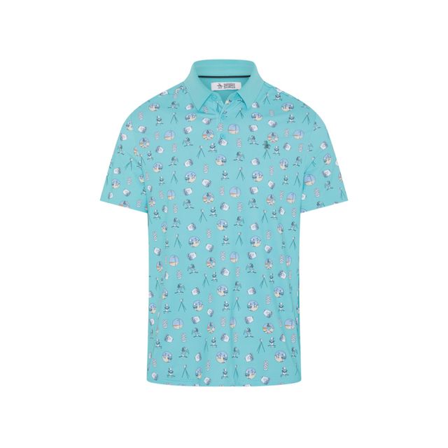 Original Penguin Pete´s Range Finder Polo - Blue Radience