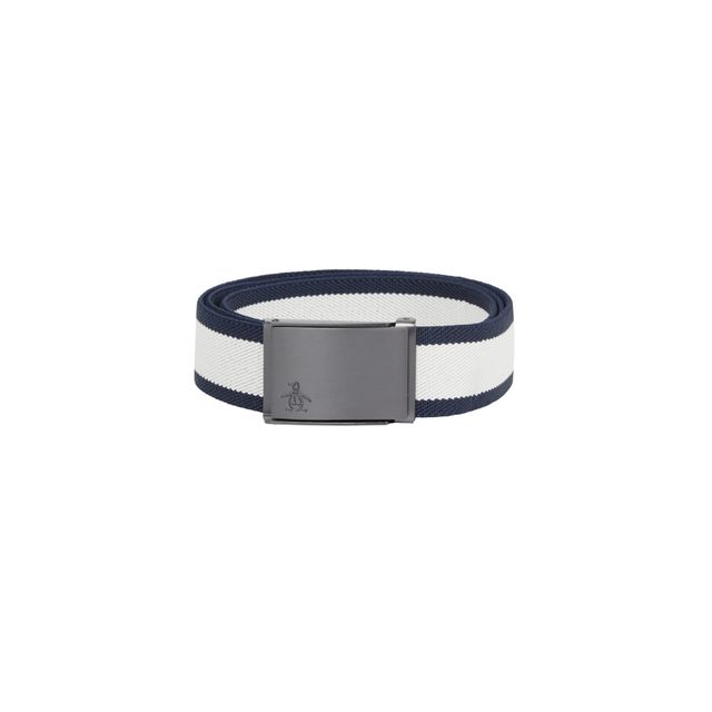 Original Penguin Earl Stretch Belt - Bright White