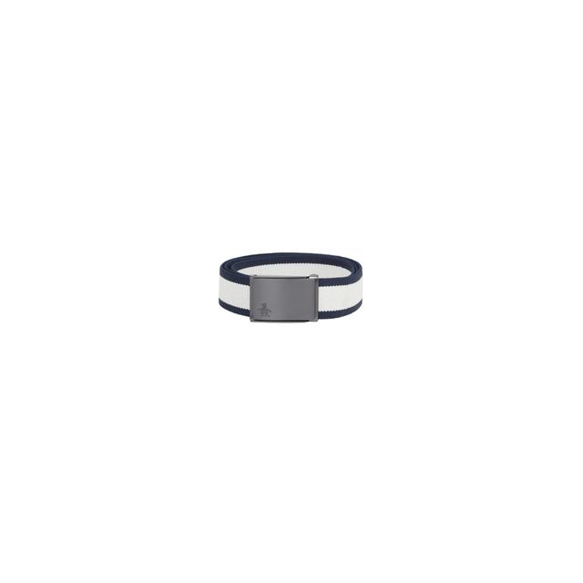 Original Penguin Earl Stretch Belt - Bright White