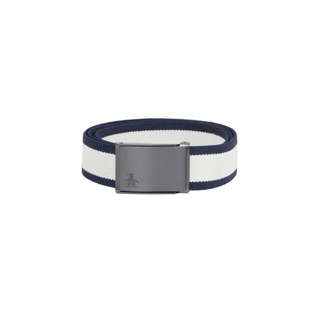 Original Penguin Earl Stretch Belt - Bright White
