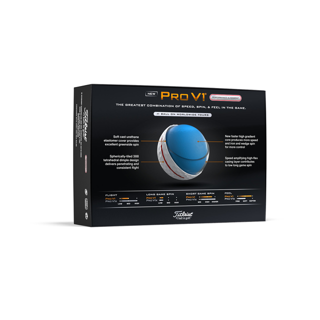 Titleist 2025 Pro V1 Performance Align - Red Line