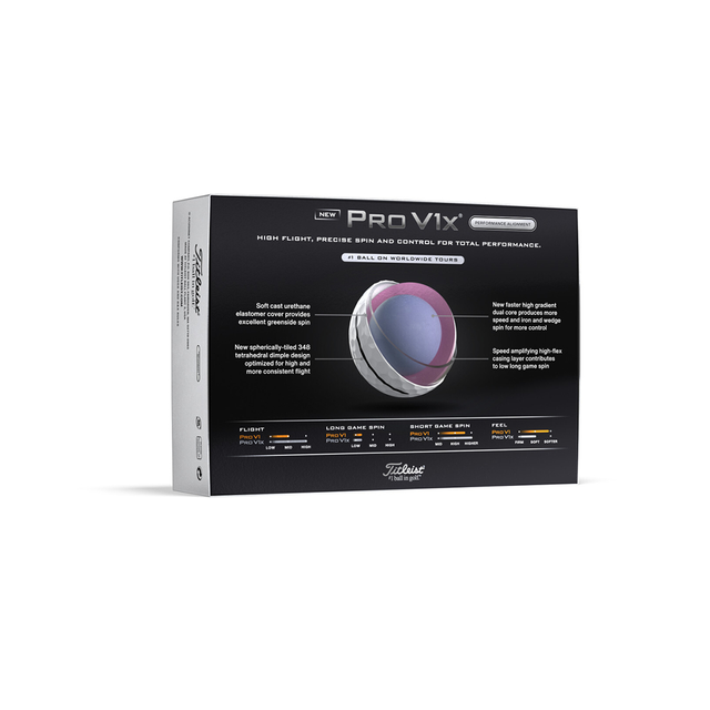 Titleist 2025 Pro V1x Performance Align - Black Line