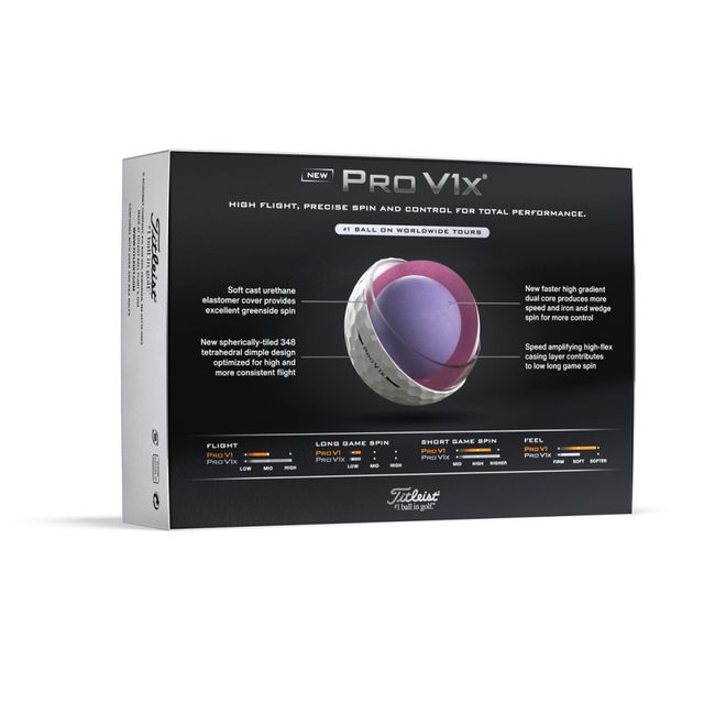 Titleist 2025 Pro V1x - White