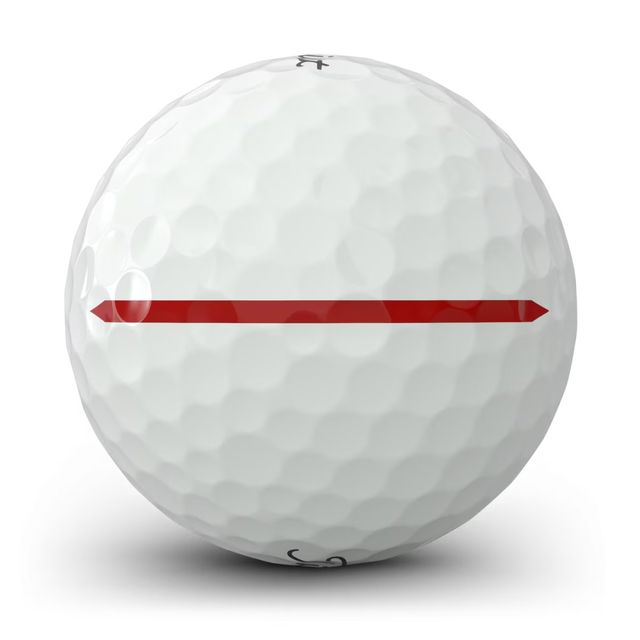 Titleist 2026 Pro V1x Left Dash Performance Align - Red Line