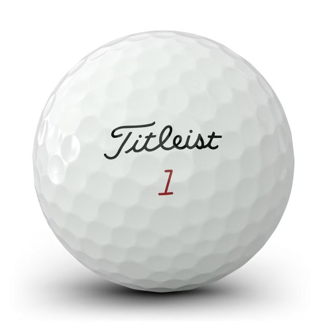 Titleist 2026 Pro V1x Left Dash Performance Align - Red Line