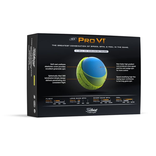 Titleist 2025 Pro V1 - Yellow