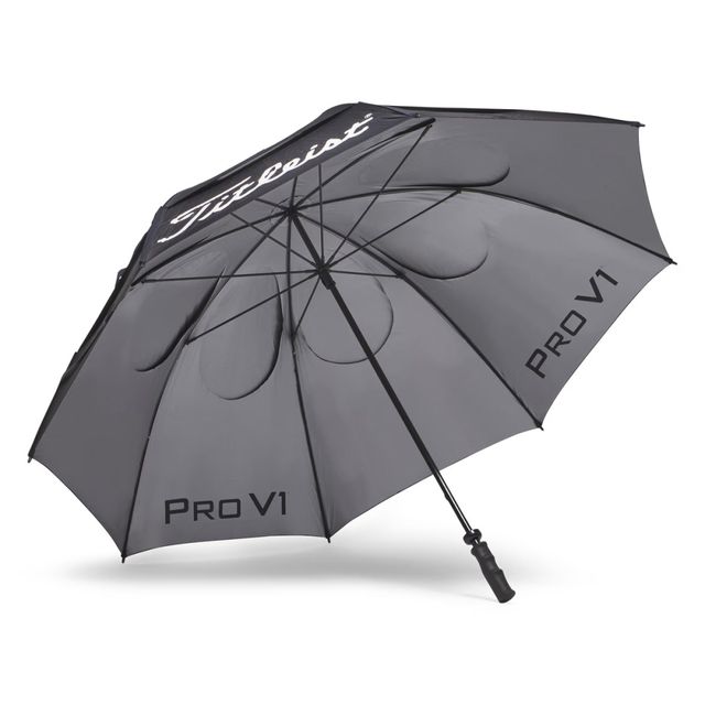 Titleist Tour Double Canopy Umbrella 2026 - Black/White