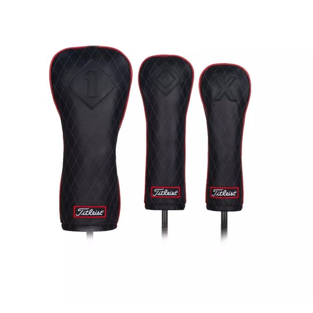 Titleist Jet Black Leather Headcover