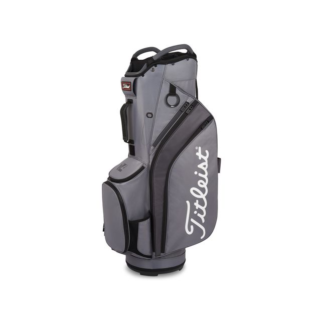 Titleist Cart 14 Bag 2022 - Charcoal/Graphite/Black