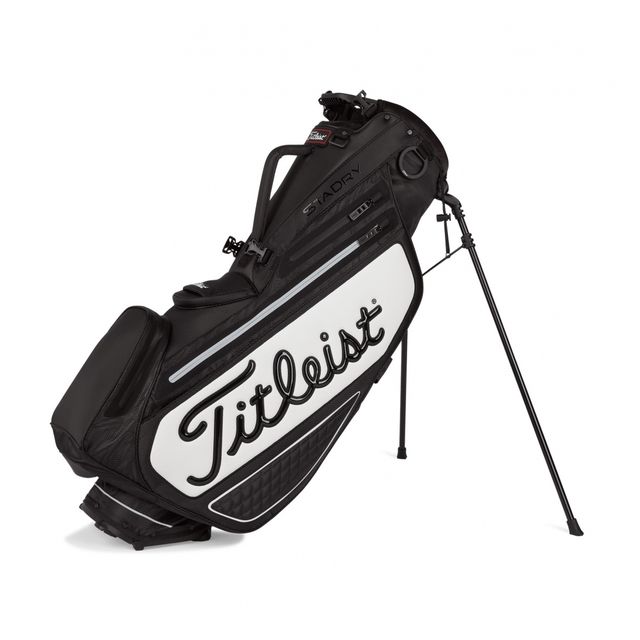 Titleist Premium StaDry Stand Bag - Black/White