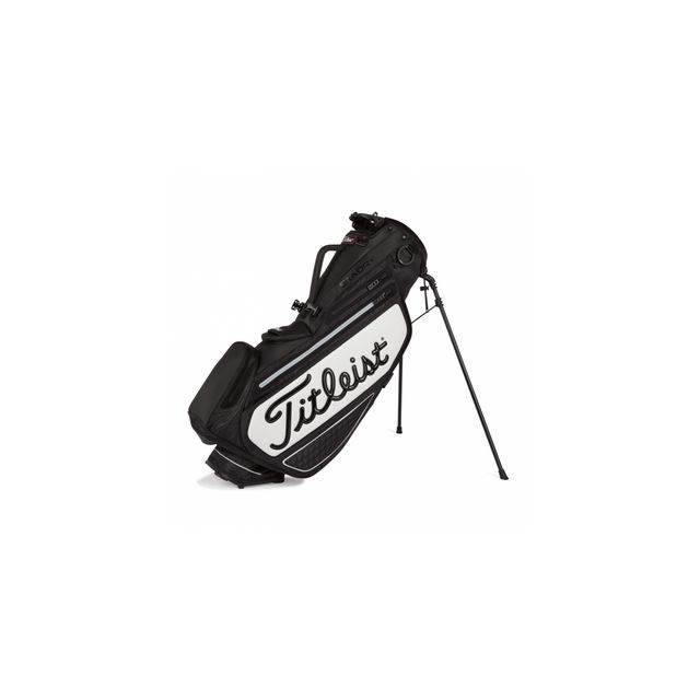Titleist Premium StaDry Stand Bag - Black/White