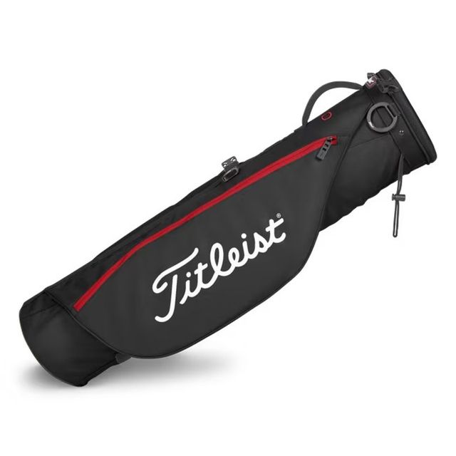 Titleist Carry Bag - Black/Black/Red