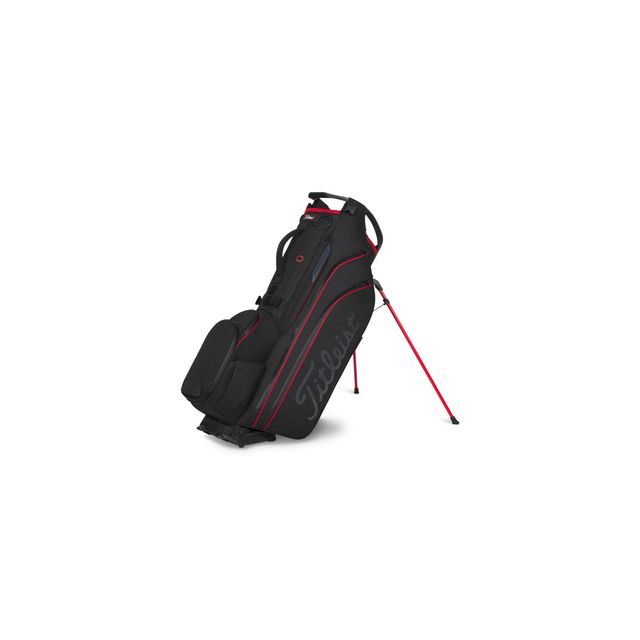 Titleist Hybrid 14 StaDry Bag 2025 - Black/Black/Red