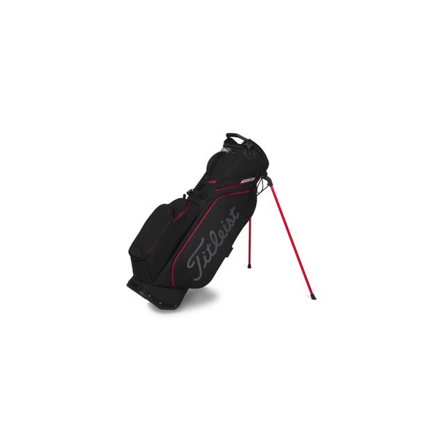 Titleist Players S4 StaDry Standbag 2026 - Black/Red/Graphite