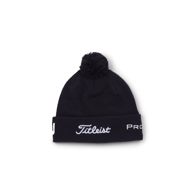 Titleist Tour Pom Pom Beanie - Navy/White
