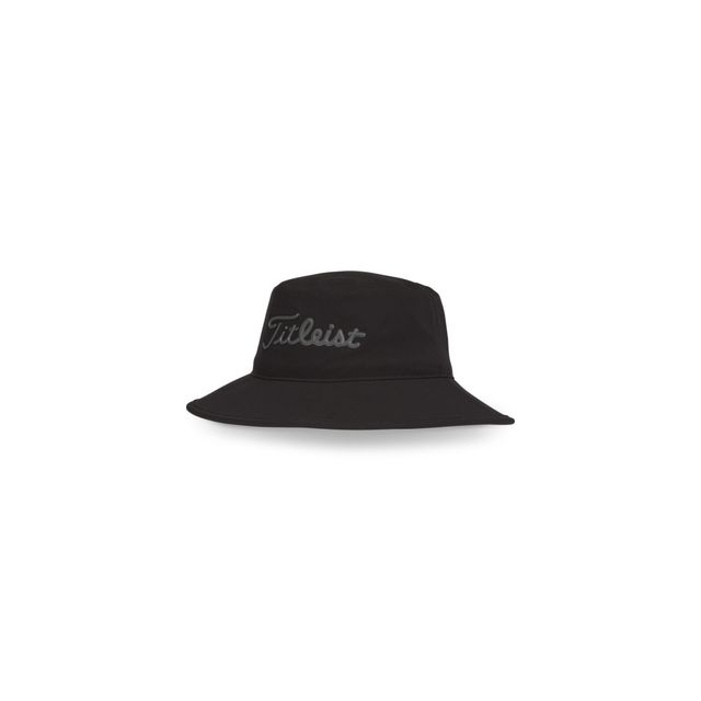Titleist Players StaDry Bucket Hat - Black/Charcoal