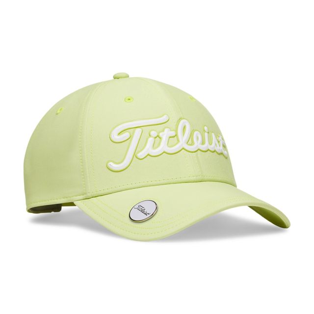 Titleist Players Performance Ball Marker Cap 2025 - Lime/White