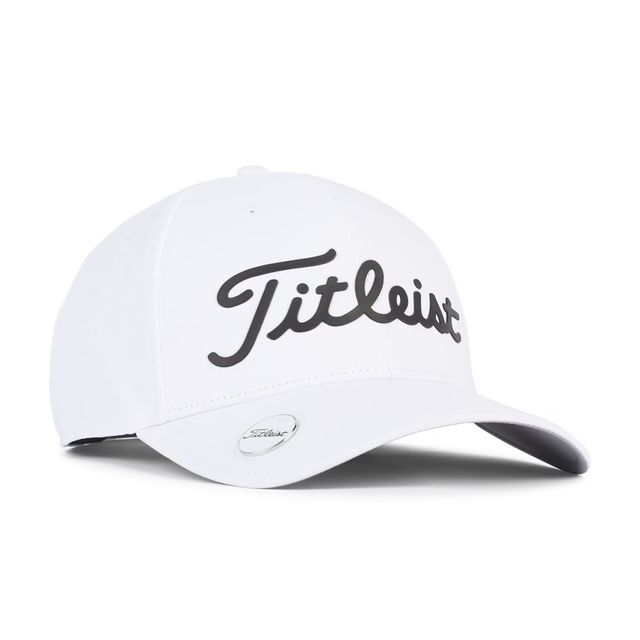 Titleist Players Performance Ball Marker Cap 2025 - White/Black