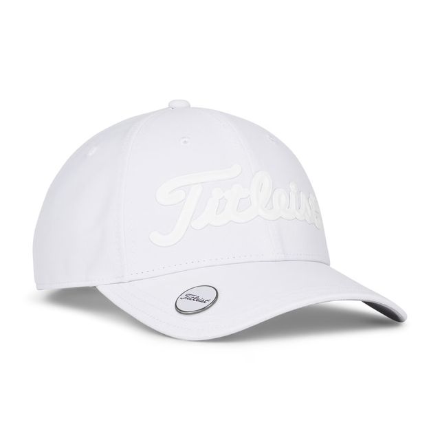 Titleist Players Performance Ball Marker Cap 2025 - White/White