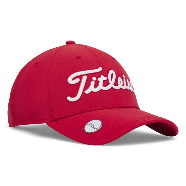 Titleist Players Performance Ball Marker Cap 2025 - Red/White