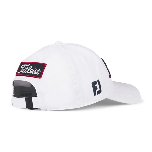 Titleist Tour Performance Cap 2025 - White/Navy/Red