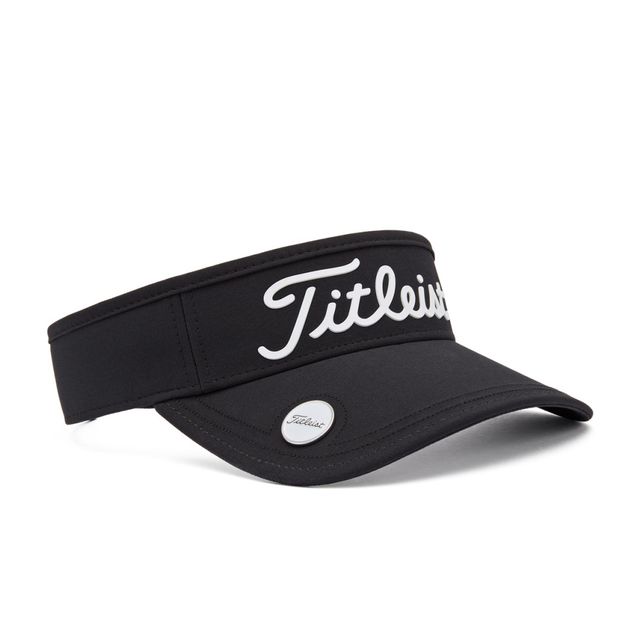 Titleist Players Ball Marker Visor - Black/White