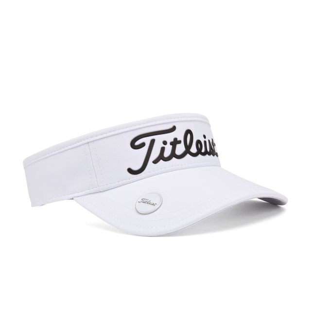 Titleist Players Ball Marker Visor - White/Black