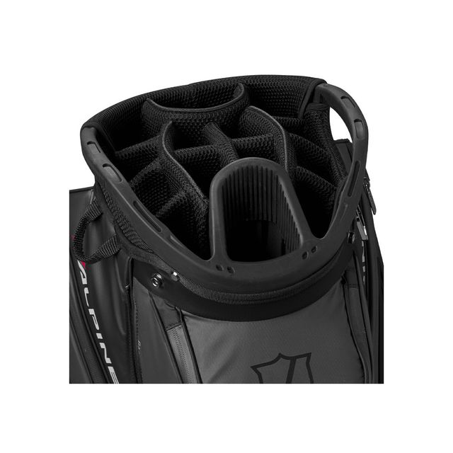 Wilson Alpine Cartbag - Black/Red
