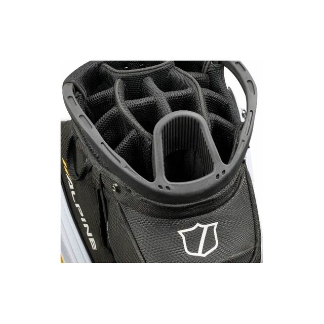 Wilson Alpine Cartbag - Black/White/Orange