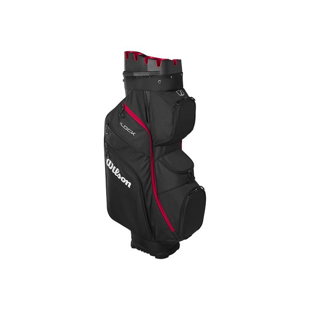 Wilson iLock 4 Cartbag - Black/Red/White