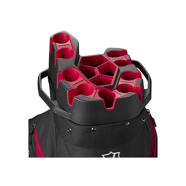 Wilson iLock 4 Cartbag - Black/Red/White
