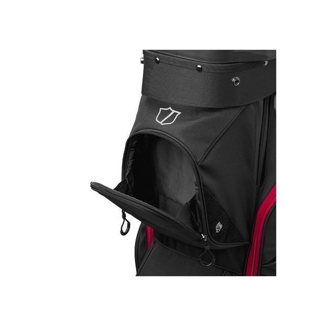 Wilson iLock 4 Cartbag - Black/Red/White