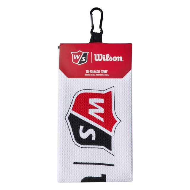 Wilson Staff Tri-Fold Towel - White