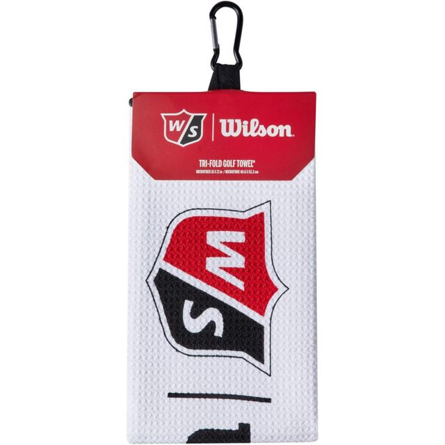 Wilson Staff Tri-Fold Towel - White