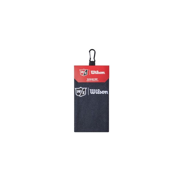 Wilson Staff Tri-Fold Towel - Black