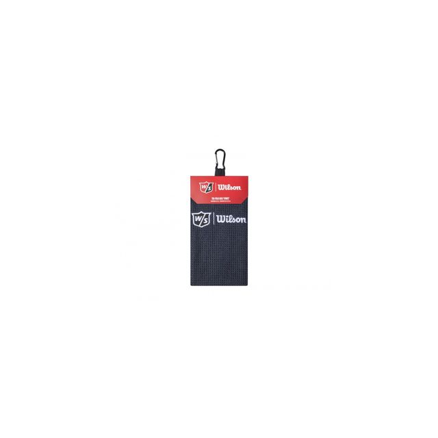 Wilson Staff Tri-Fold Towel - Black