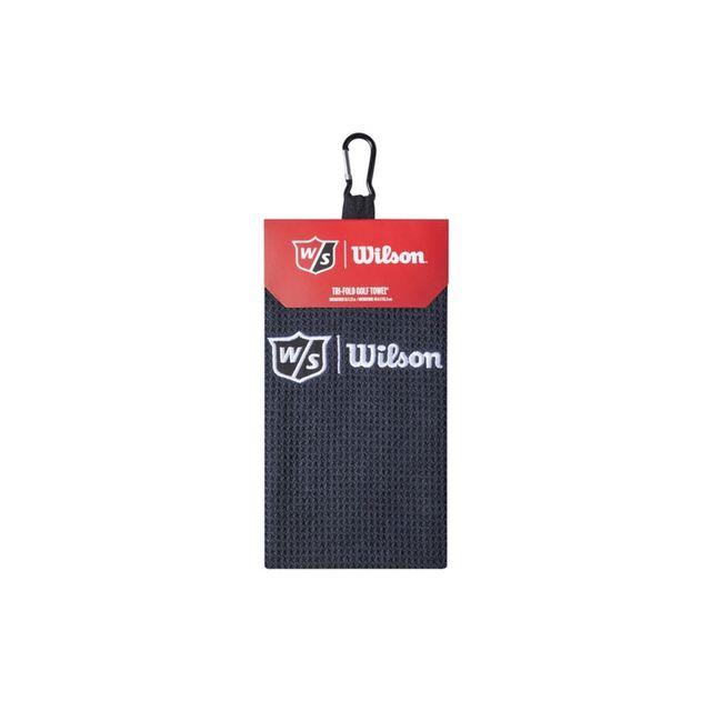Wilson Staff Tri-Fold Towel - Black