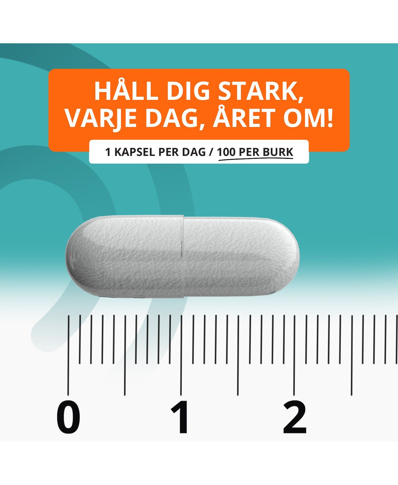 Topformula | Mjölksyra 5 miljarder | 100 kapslar