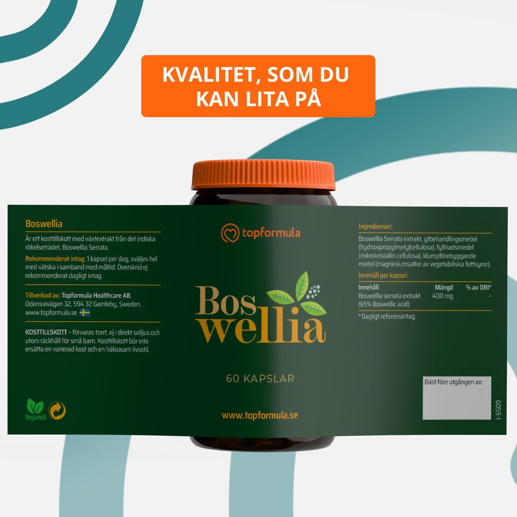 Topformula | Boswellia | 60 kapslar