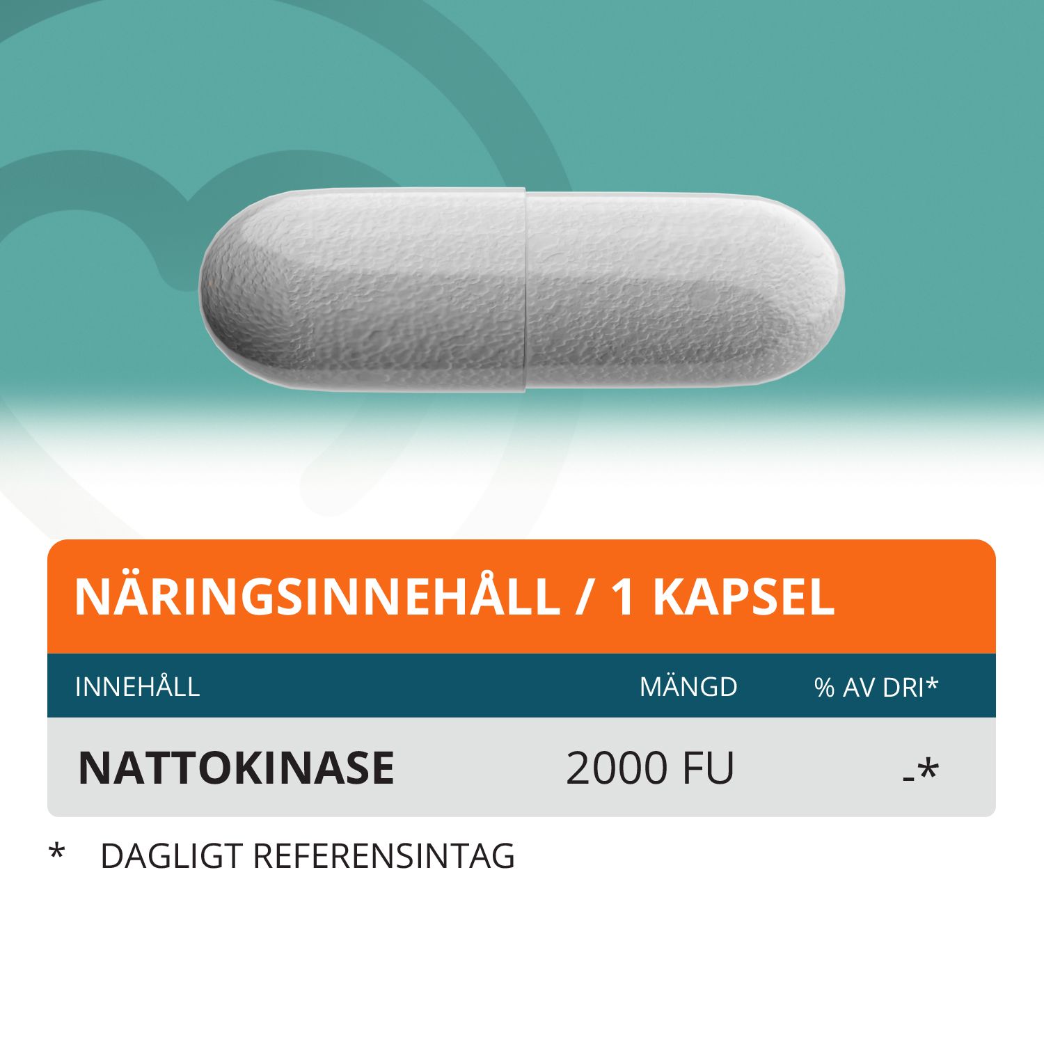 Topformula | Nattokinase | 100 kapslar