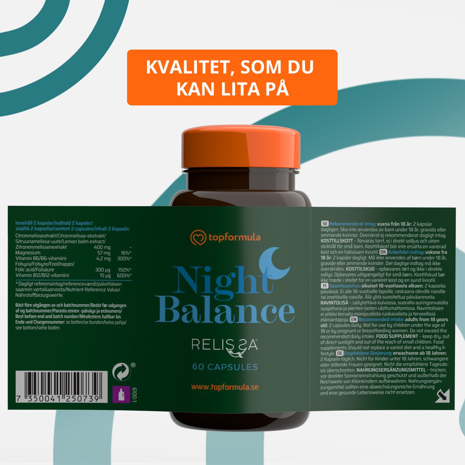 Topformula | Night Balance | 60 kapslar