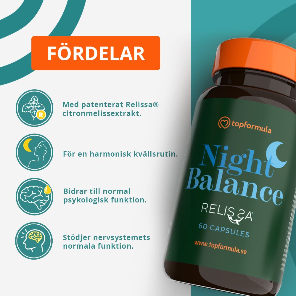 Topformula | Night Balance | 60 kapslar