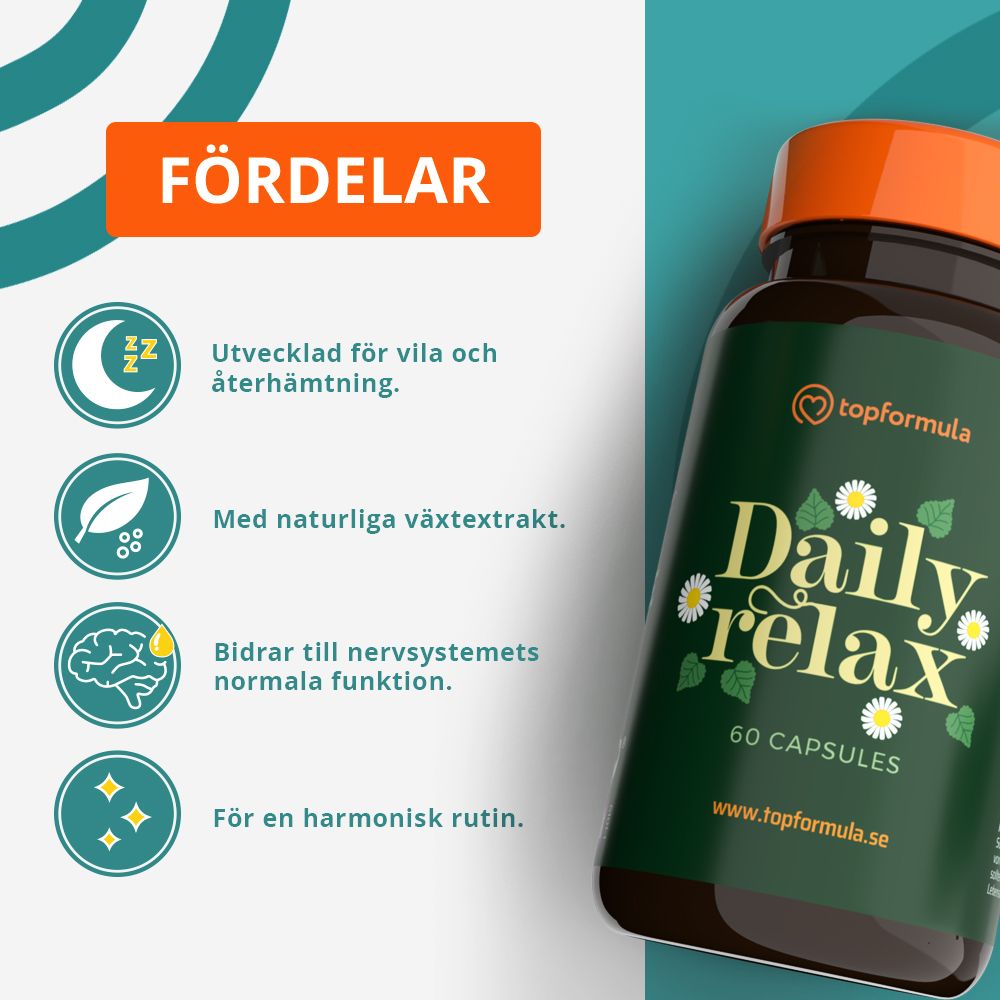 Topformula | Daily Relax | 60 kapslar