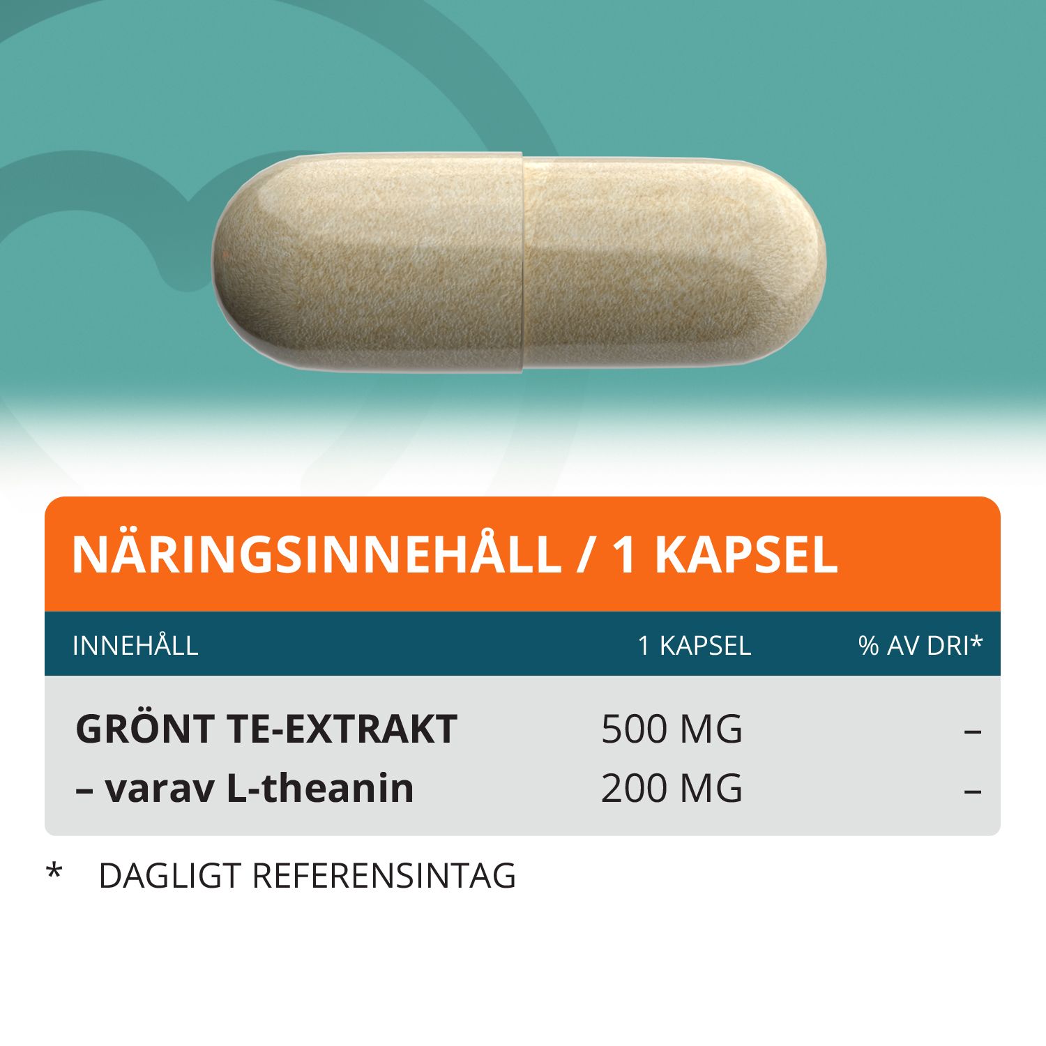 Topformula | L-Theanin | 100 kapslar