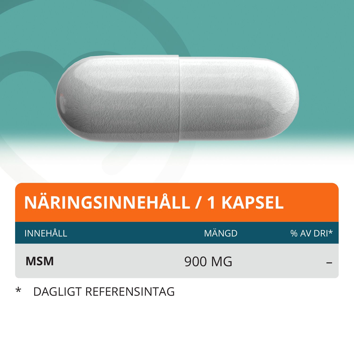 Topformula | MSM | 100 kapslar