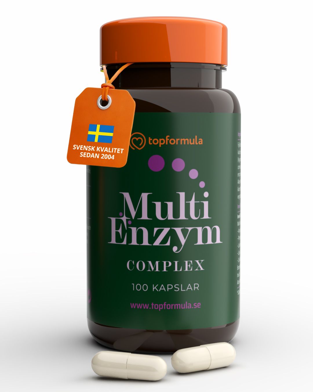 Topformula | Multienzym Complex | 100 kapslar